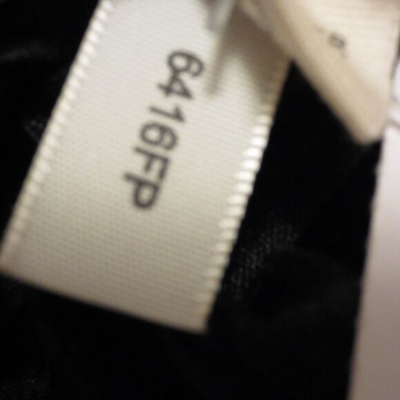 L’agence Maxi Dress S Black Metalic Shiny Open V Neck Neck Leg Slit Classy Glam - Picture 11 of 15